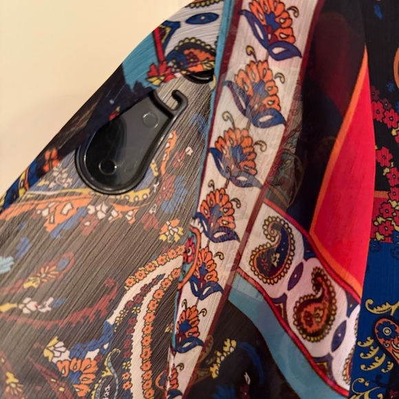 Alice + Olivia Gown with Bishop Sleeves - Picture 7 of 8